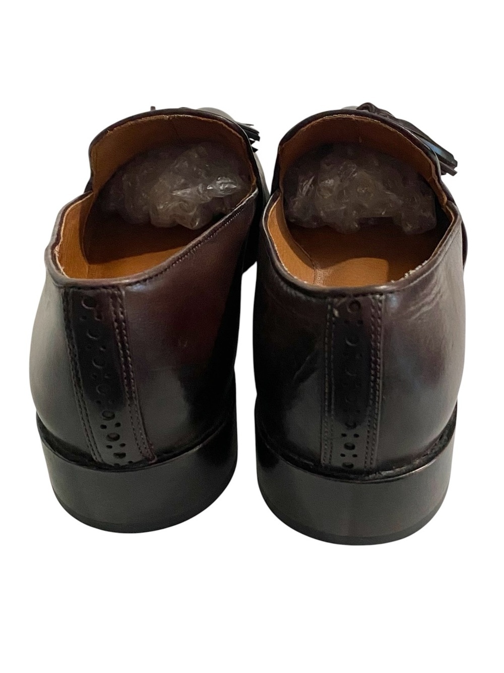 Frye Erica Venetian Leather Tassel Loafers Size 7 Preppy Classic Burgundy Brown - Picture 8 of 14